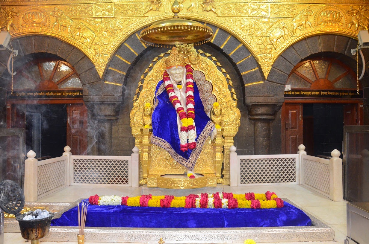 Baba As seen in Samadhi mandir on 16th of March 2015 during the Dhup